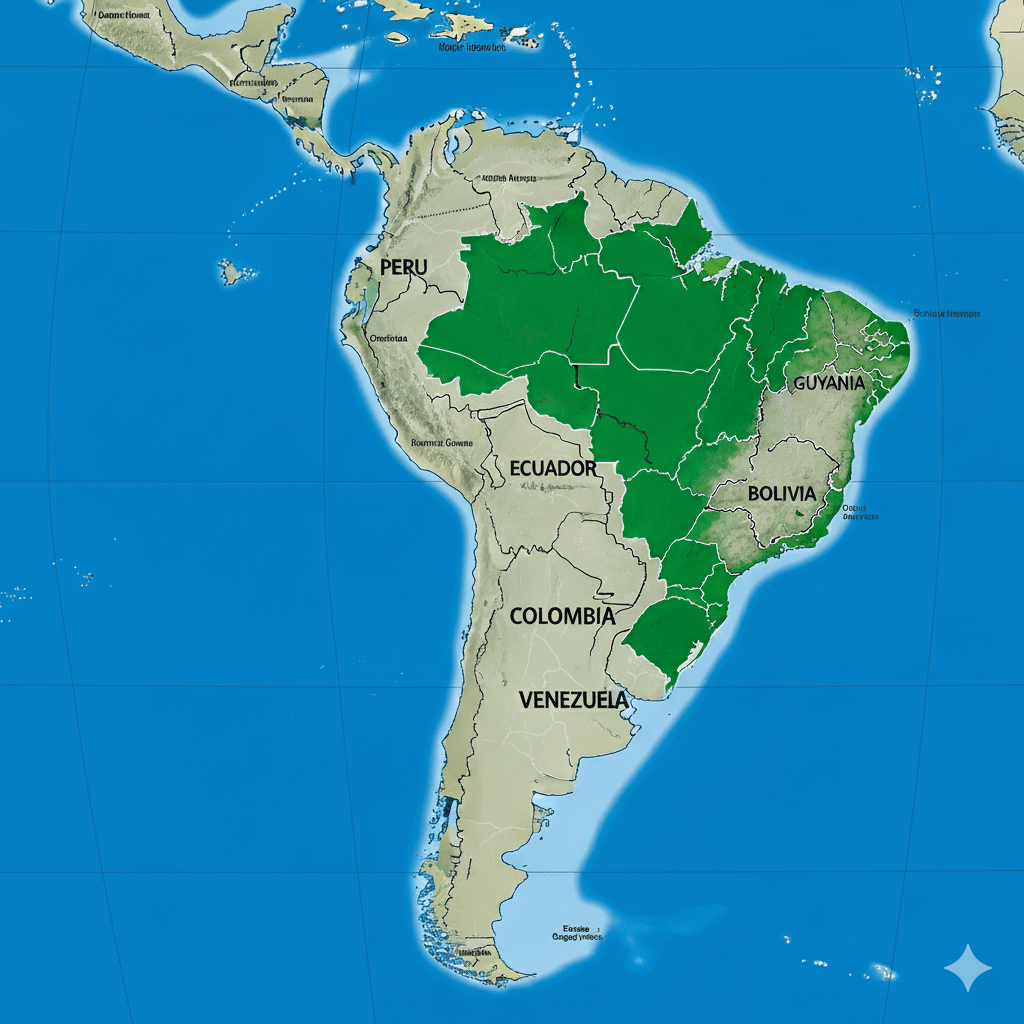 amazon rainforest geography