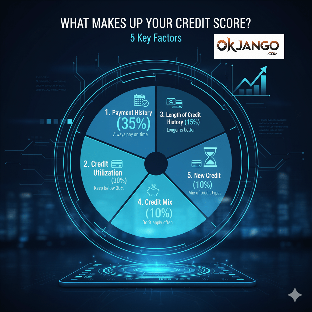 What Makes Up Your Credit Score? 5 Key factors