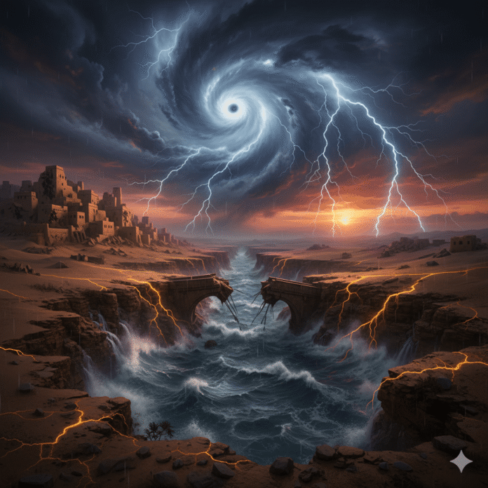 earthquakes and storms