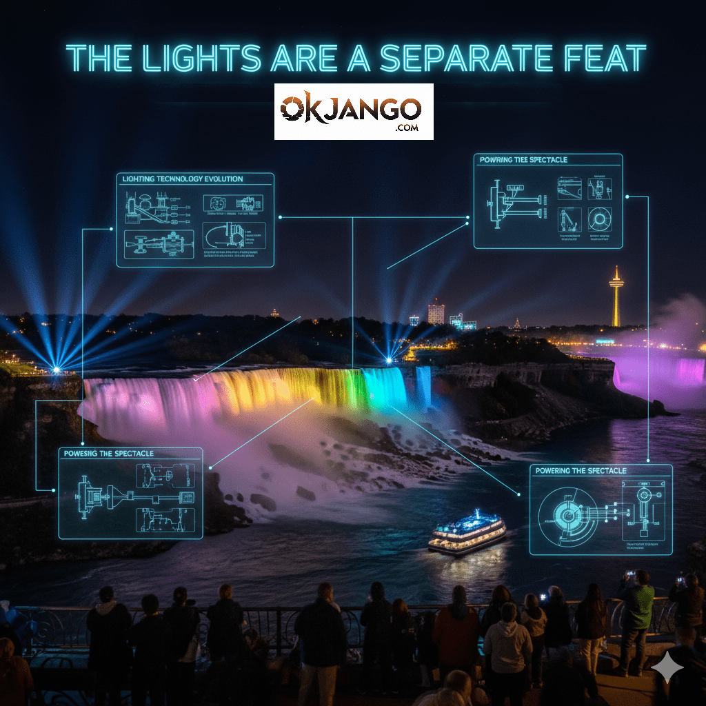 Niagara Falls Spectacular Lighting Feat
