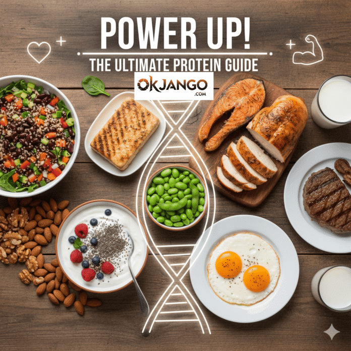 The Ultimate Guide to Protein: 30+ Best Foods for Muscle, Weight Loss & Energy (Veg & Non-Veg)