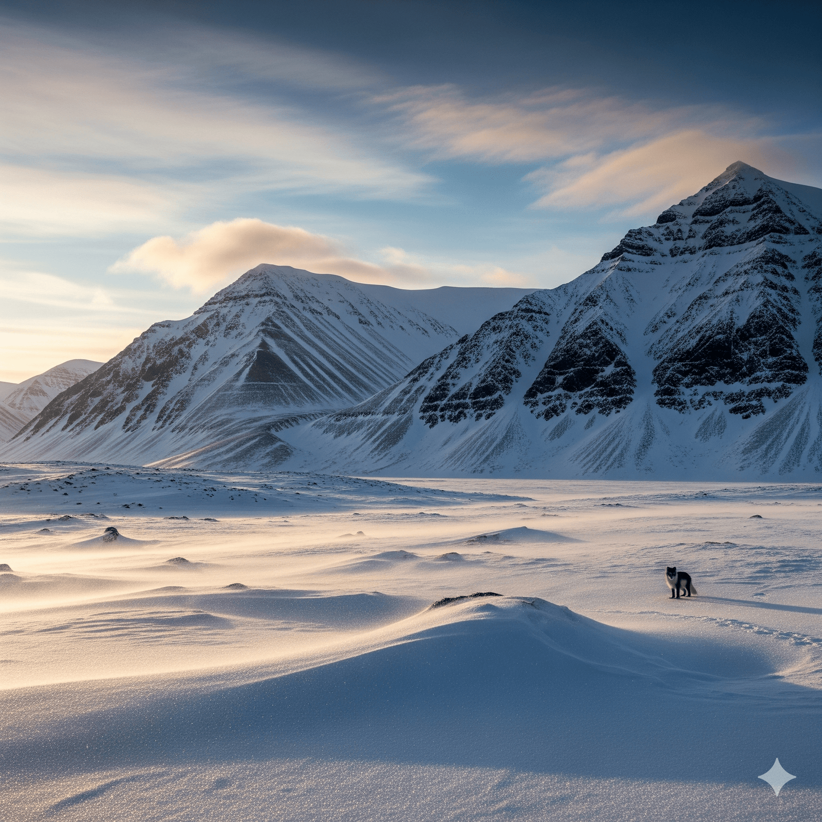 svalbard snow
