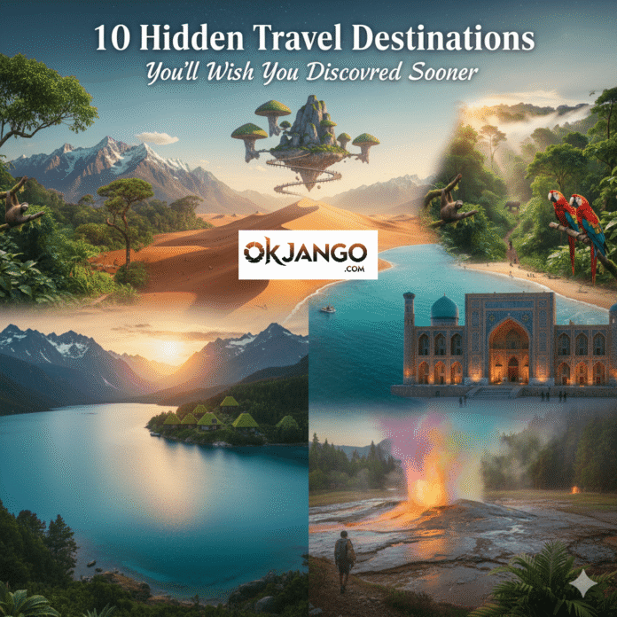 10 Hidden Travel Destinations You’ll Wish You Discovered Sooner