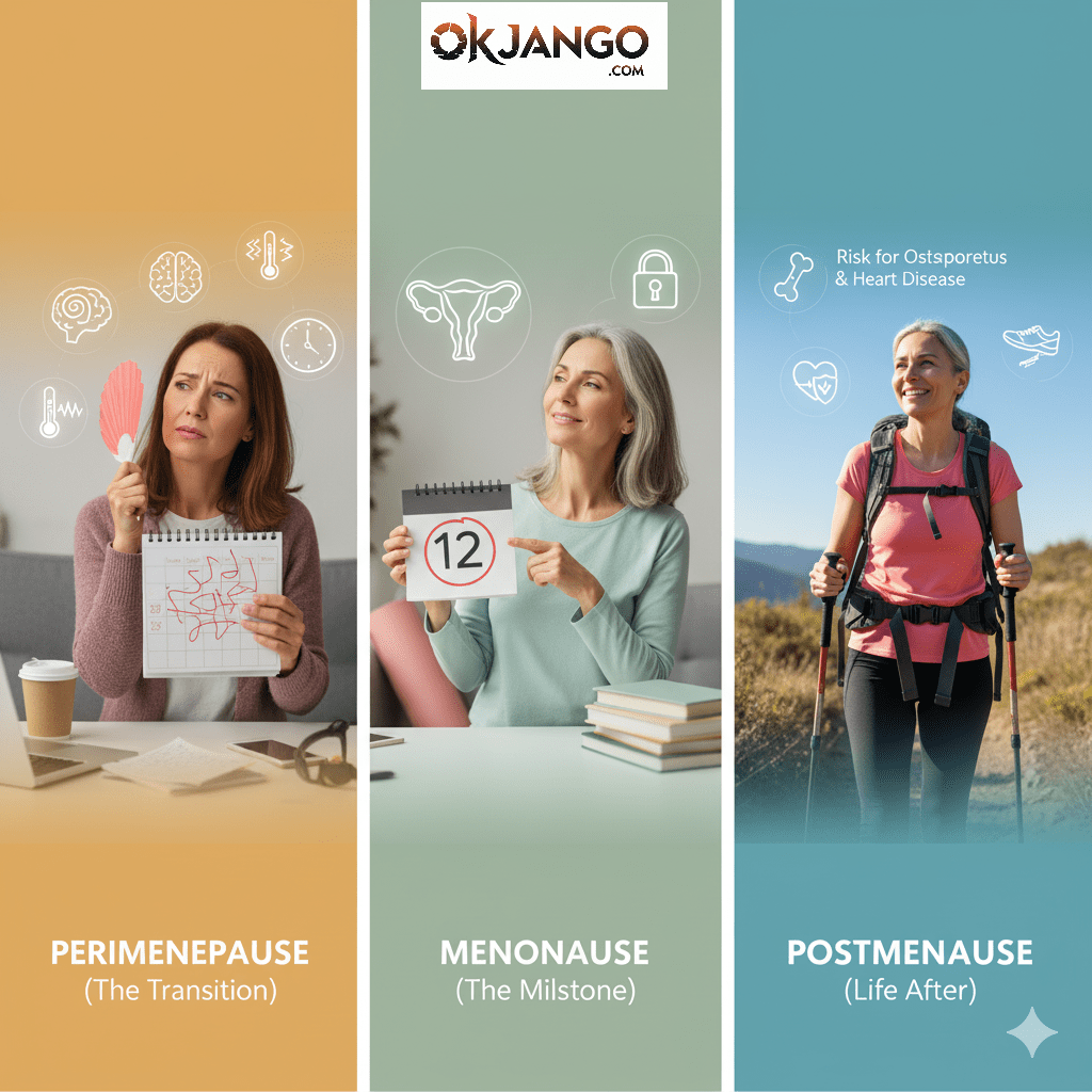 The Three Stages of Menopause
