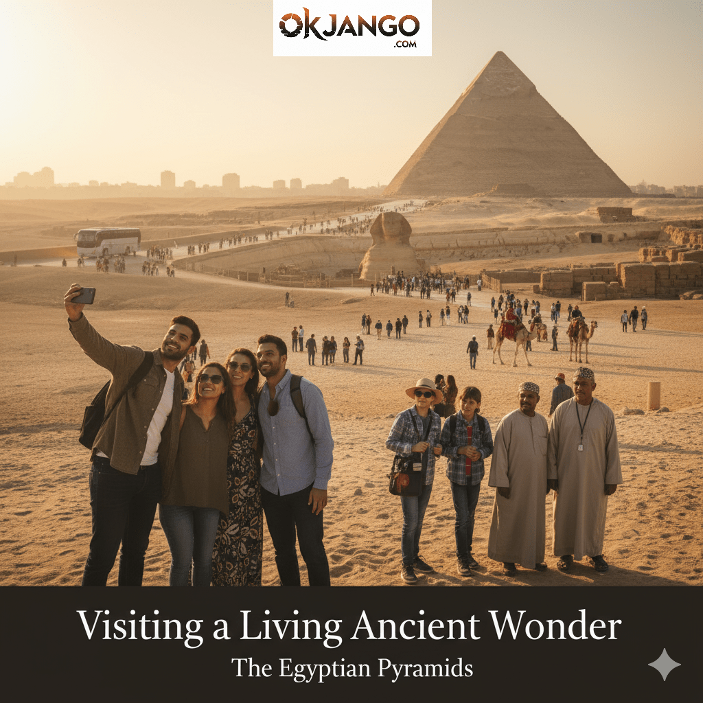 Visiting a Living Ancient Wonder, the Egyptian Pyramids