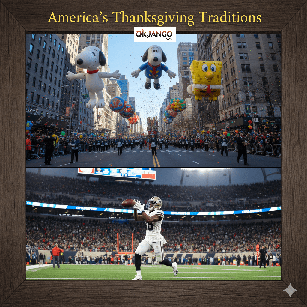 Thanksgiving Day Parade and American Football