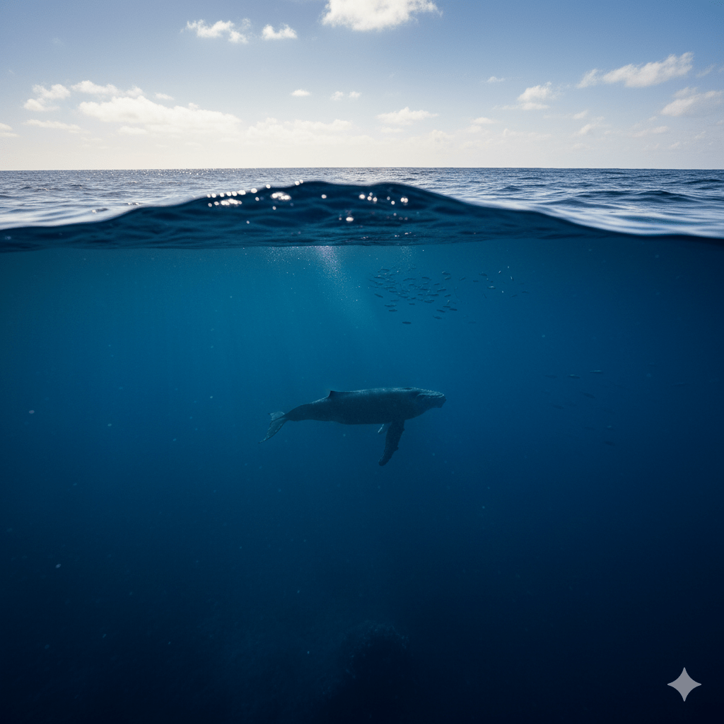 Ocean Blue's Reign: The Signature of the Open Water