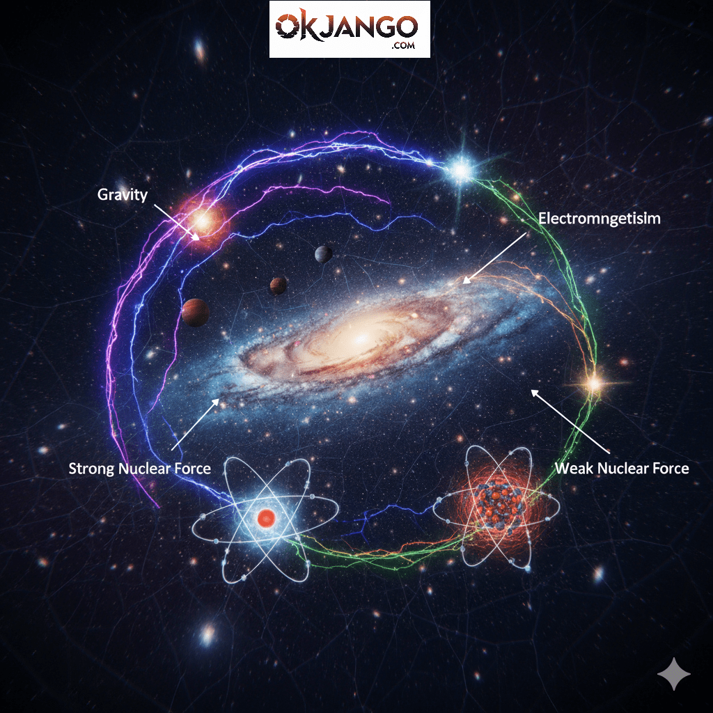 The Governing Rules: Four Forces of Universe