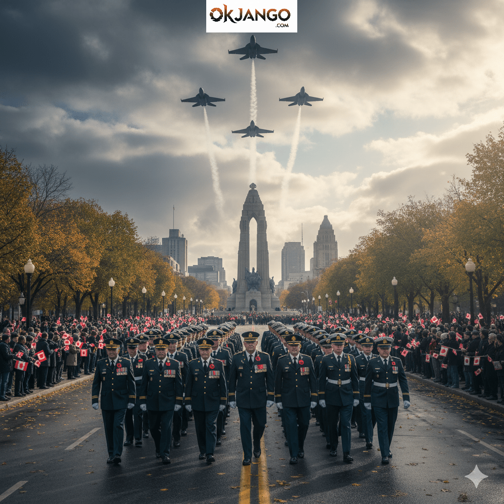 Parades and Ceremonies on Remembrance Day