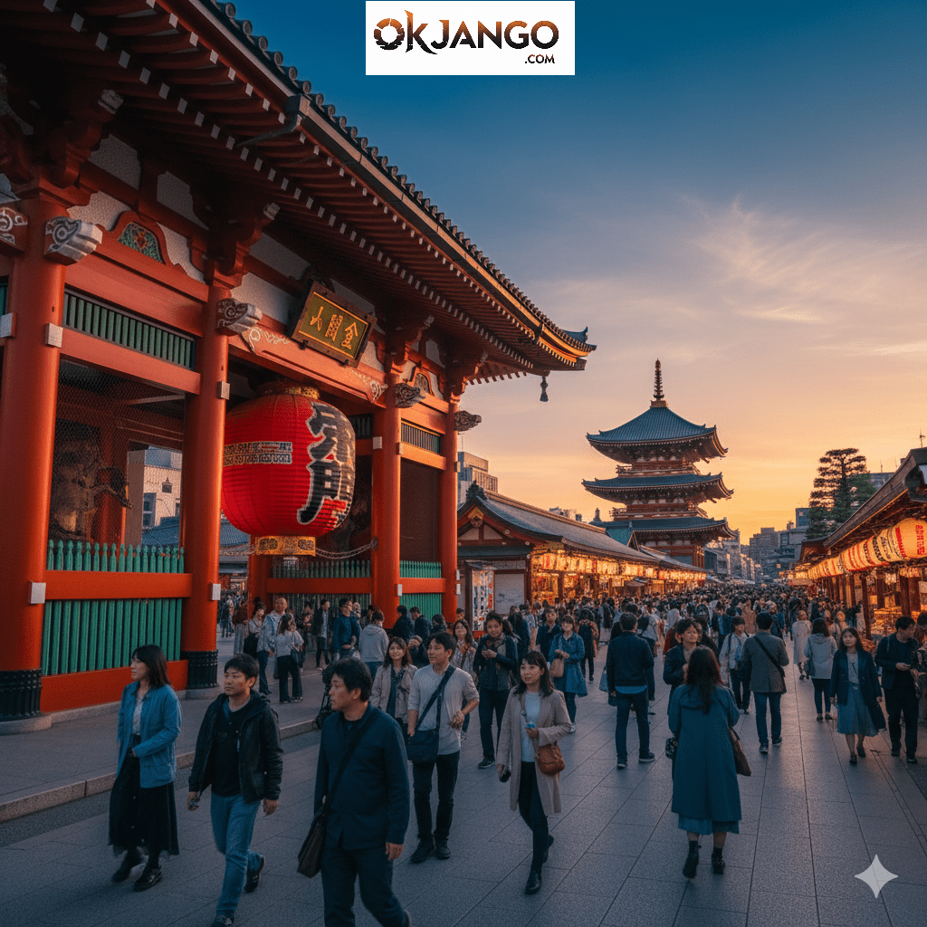 Sensoji Temple Holy Places Japan