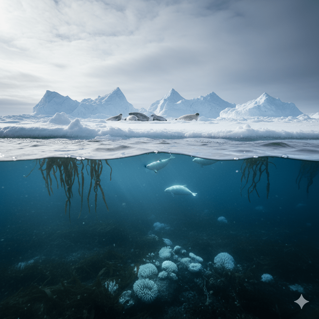 Ocean White Sea: The Icy Crown